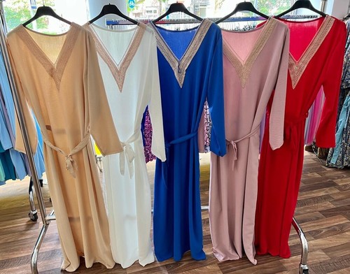 Abaya hijab kleid damen - kleid,