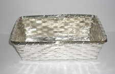 Botkorb Metall versilbert