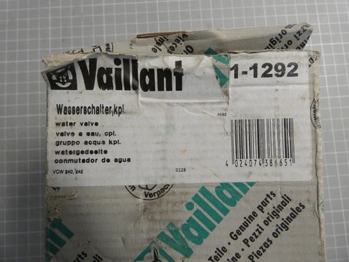 Vaillant wasserschalter 011292 - vaillant,