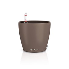 Kunststoff-Blumentopf, beige