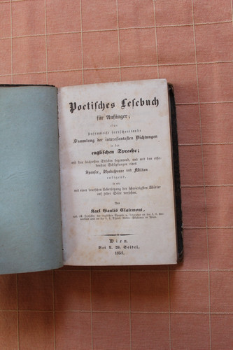 Poetisches lesebuch für - lesebuch,