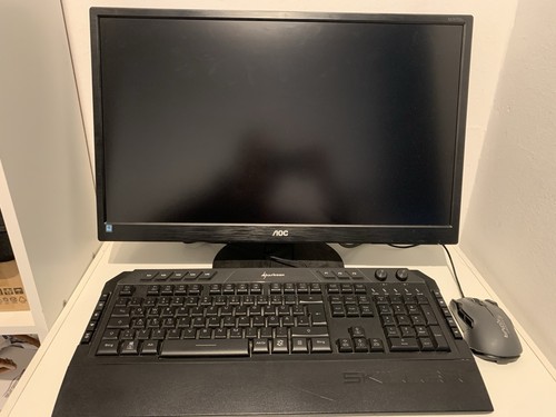 Monitor mit tastatur - monitor,