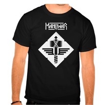 MANOWAR Rockband Rock Music Logo Schwarz T-Shirt -925 -SW