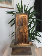 Zimmerbrunnen Oasis 60cm Wasserwand Feng Shui Schieferbrunnen