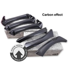CARBON TÜRVERKLEIDUNG GRIFF INNEN TÜRGRIFF INNENGRIFF FÜR BMW 3 E90 LINKS RECHTS