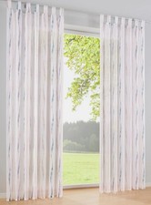Gardine mehrfarbig 245x140cm