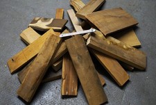 Drechselholz-Mix Abschnitte Kirsche Birne Buche abgelagert und trocken