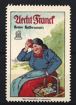 Reklamemarke echter franck - reklamemarke,