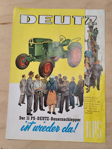 Deutz prospekt w1055 11ps - w1055-2,