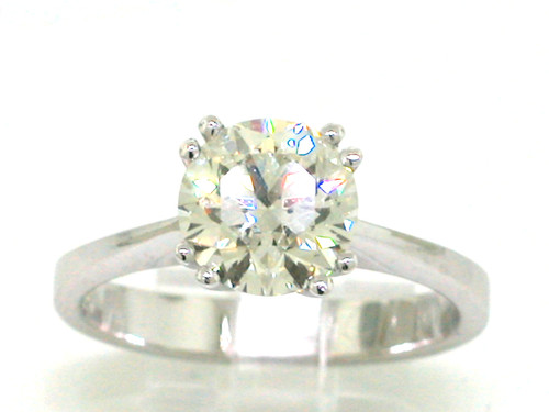 Solitär brillant ring 585 - solitär,
