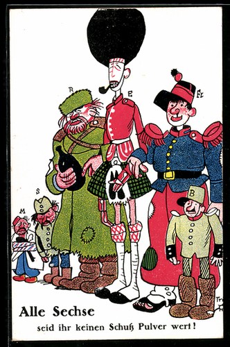 Künstler walter trier - künstler-ak,