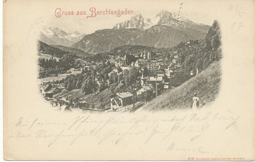 Berchtesgaden 1899 herrliche - 1899,,