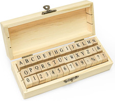Buchstaben Stempel, 42pcs