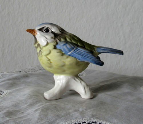 Vogel meise porzellan - -,