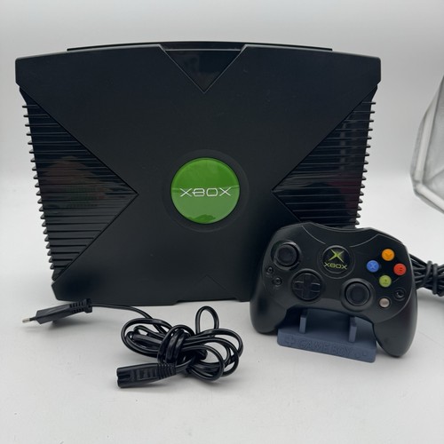 Xbox classic konsole schwarz - schwarz, +