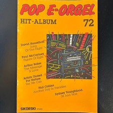Noten - pop e-orgel -
