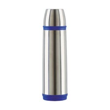 Emsa Captain Isolierflasche Edelstahl Blau 1 L Kanne 502474 Kaffee Tee