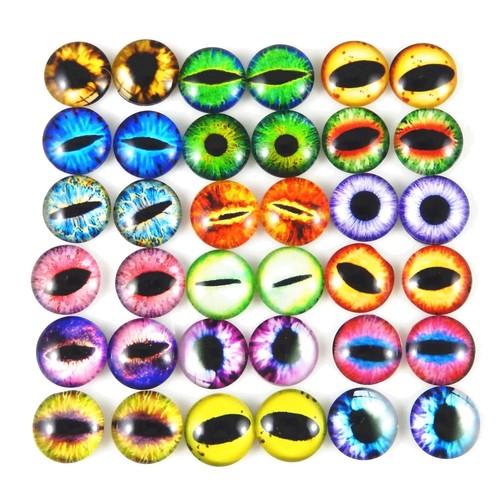 Glas drachenaugen cabochons - glas,