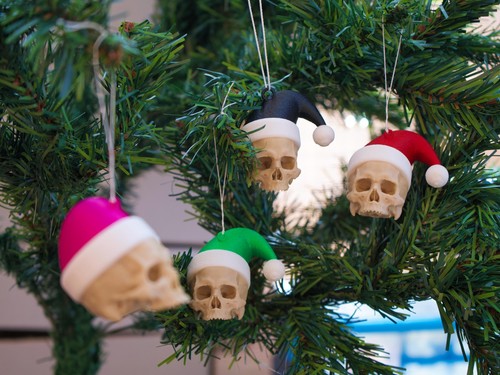 Nikolausmütze totenkopf - nikolausmütze,
