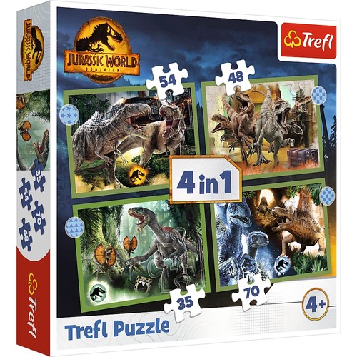 Jigsaw puzzle 35 48 - 4-in-1,
