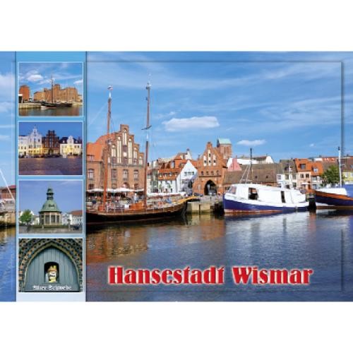 Wismar postkarte ansichtskarte - wismar,