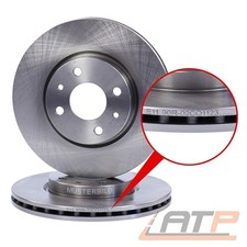 2x BREMSSCHEIBE Ø280 BELÜFTET VORNE FÜR AUDI A4 8D B5 1.6-1.9 97-00 B6 8E 00-04