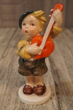 Vintage Hummel Figur Junge mit Gitarre Goebel Porzellan