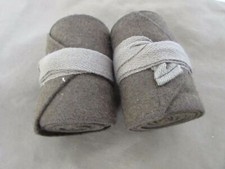 Vintage US Army Wool Putty Woll Gamaschen Gaitors Leggings Wickelgamaschen WWI