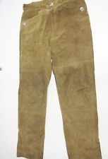 Meindl Lederhose weiches Ziegen oder Hirschleder grau super weich Vintage Gr.50