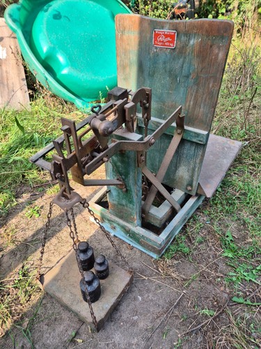 Nostalgische waage rhewa - rhewa, 150kg