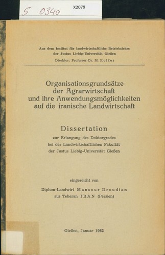 Organisationsgrundsätze der