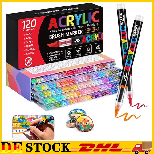 120 farben acrylstifte - 120,