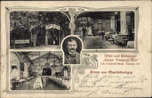 Berlin charlottenburg - ak,