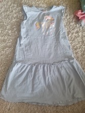 Schlafkleid Schlafshirt Schlaf Pferd 122 128 Topolino