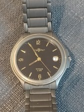 Herren Armbanduhr Tempic Titan 03 Mit Neuer Batterie 