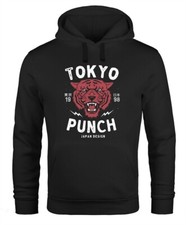 Hoodie herren tigerkopf print - tigerkopf,