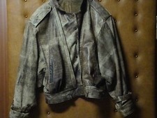 Antik Lederjacke  Echtes