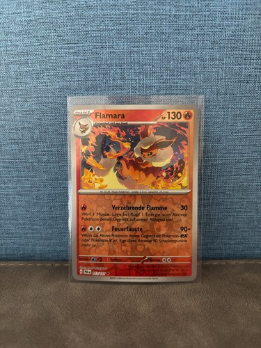 Pokemon karte flamara reverse - flamara,