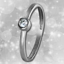 Damen Ring Stein Gr. 54