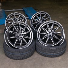 19 Zoll Felgen RW02 für Skoda Octavia 5E NX RS Superb 3V 3T 5x112 ET45 Grau Matt