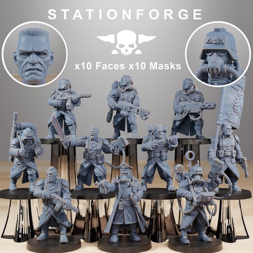 Grim guard combatants from - grim,