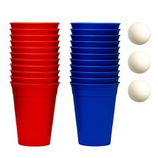 , Becher Set, 22 Hartplastik