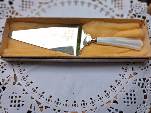 Vintage tortenheber mit - vintage,