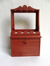 Playmobil Waffenschrank Gewehrschrank braun Western-Stadt Sheriff Mitnehm-Koffer