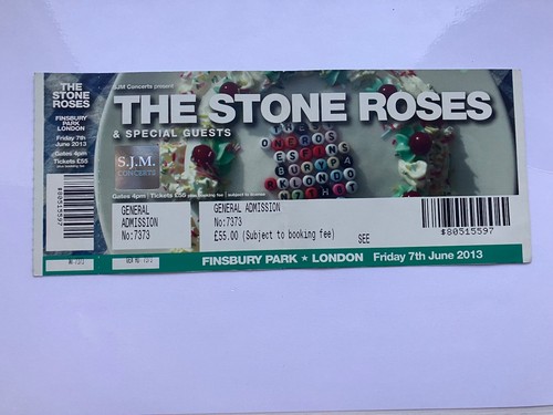 The stone roses finsbury park - stone,