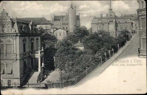 Pößneck saale orla - ak,