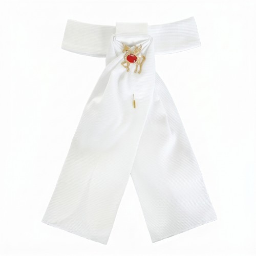 Turnierplastron weiß plastron - turnierplastron,