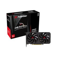 Grafikkarte Powercolor Radeon RX 9060 XT Reaper 16GB Grafikkarte - 16GB GDDR6, 2
