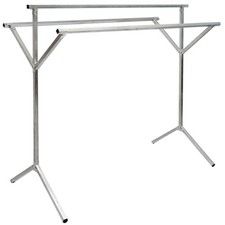 Kleiderständer Stabil 100% Metall Kleiderstange Garderobenständer Wäscheständer