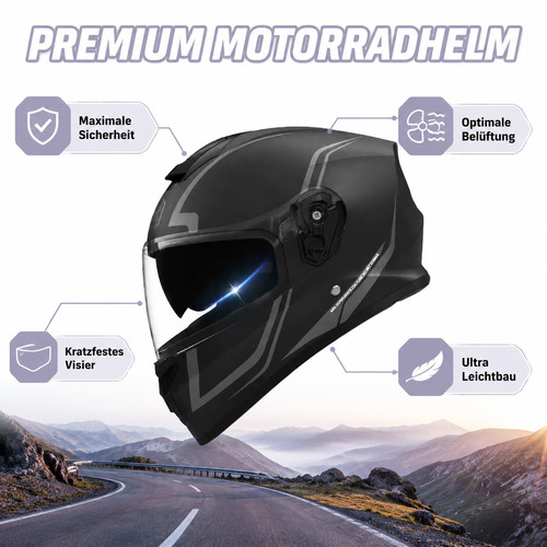 Offroadhelm doppelscheibe - offroadhelm,